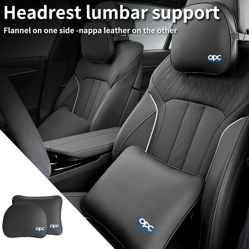 자동차 좌석 목 베개 메모리 코튼 요추 지지대, Opel Astra Insignia Corsa Zafira Meriva Mokka Vivaro Vectra Antara Ampera