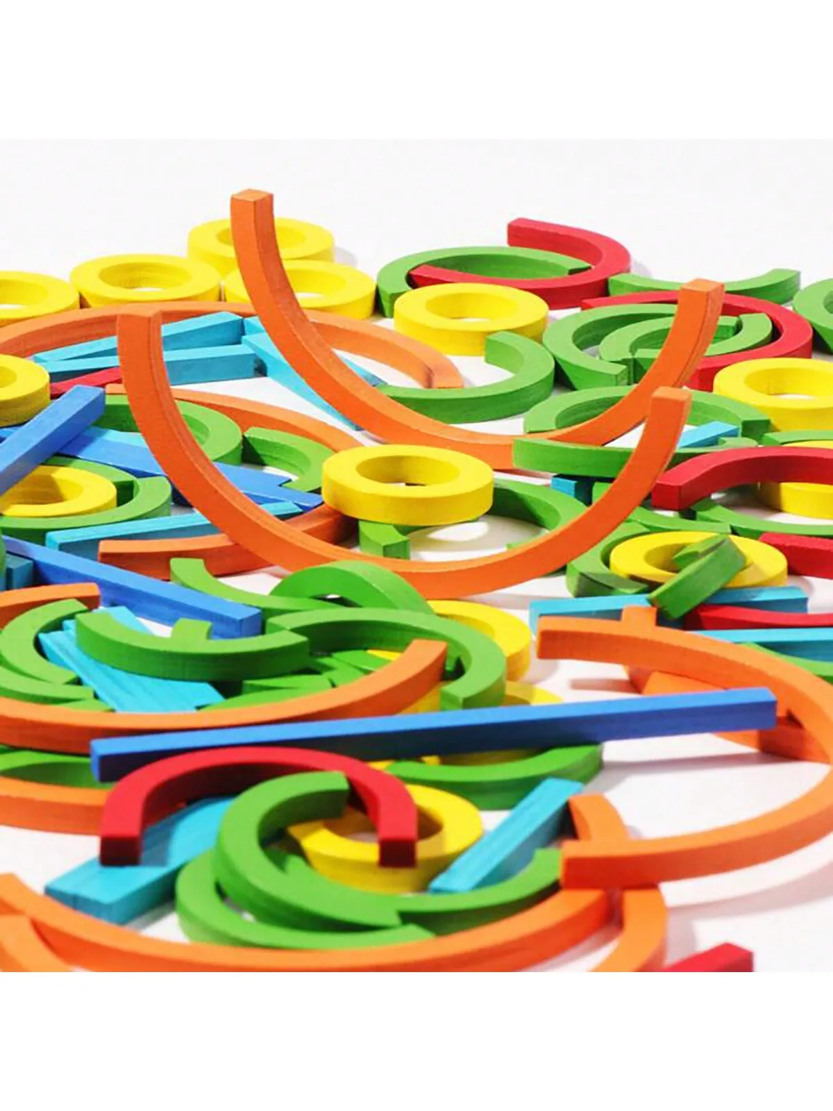 Creative Stick and Loop Puzzle, children's Intellectual Development, Early Education, Toy Color Cognition and Hands-on Ability 5