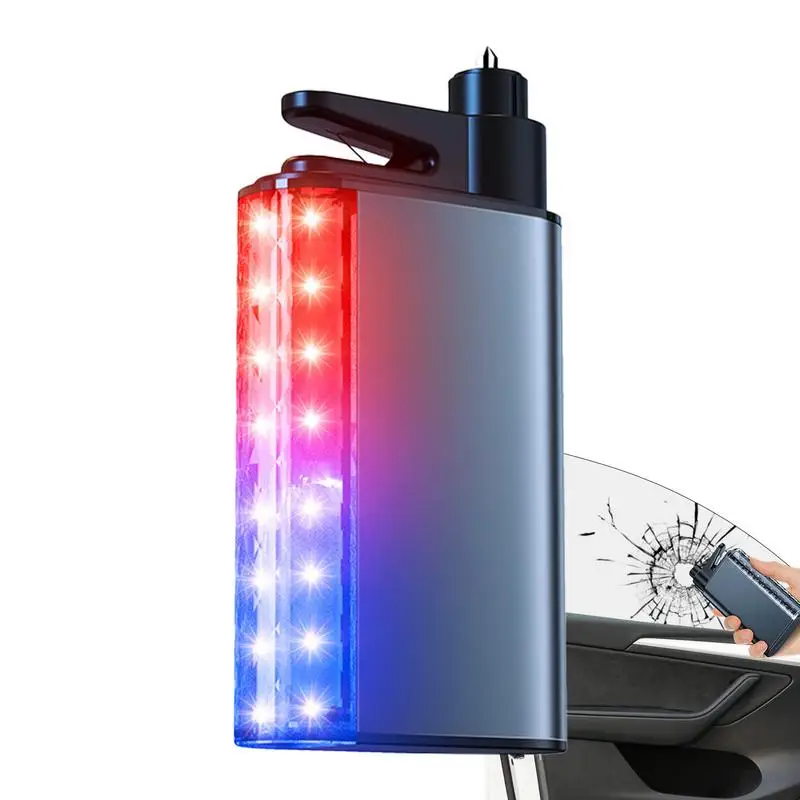 

Car Emergency Escape Window Breaker Automotive Car Safety Hammer Flashlight Car Escape Tool With Window Breaker Seatbelt Cutter