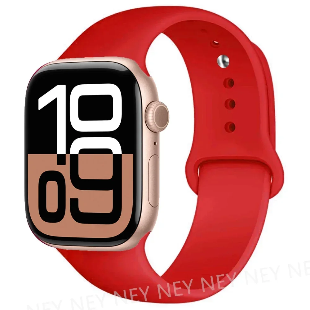 Premium Silicone Sport Watch Band - Versatile Waterproof Strap