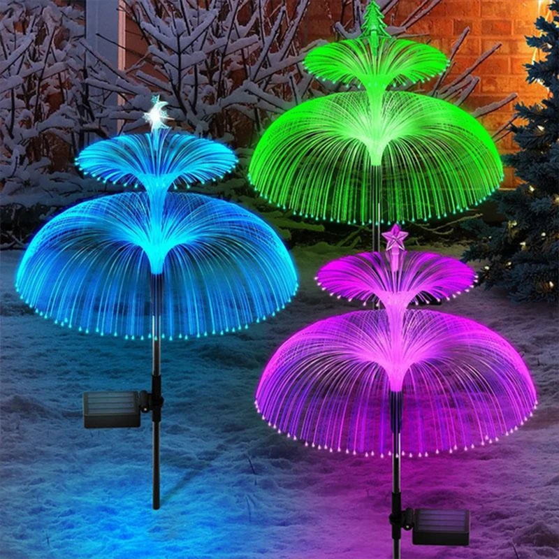 

Solar Led Light Outdoor Waterproof Garden Sunlight Powered Landscape Light Jellyfish Garden Lights Lawn Garden Decor Solar Light