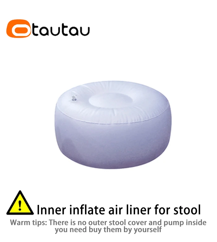 ZZX Copri Bean Bag, Copertura per Poltrona A Sacco Pouf Cover per Interni ed Esterni Fodere da Divano in Impermeabile PVC, Senza Riempimento,Lake Blue,80 * 90CM