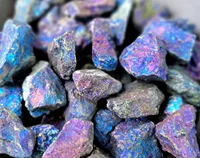 Colorful!Natural Peacock Ore Raw Stone Mineral Specimen For Decor 1