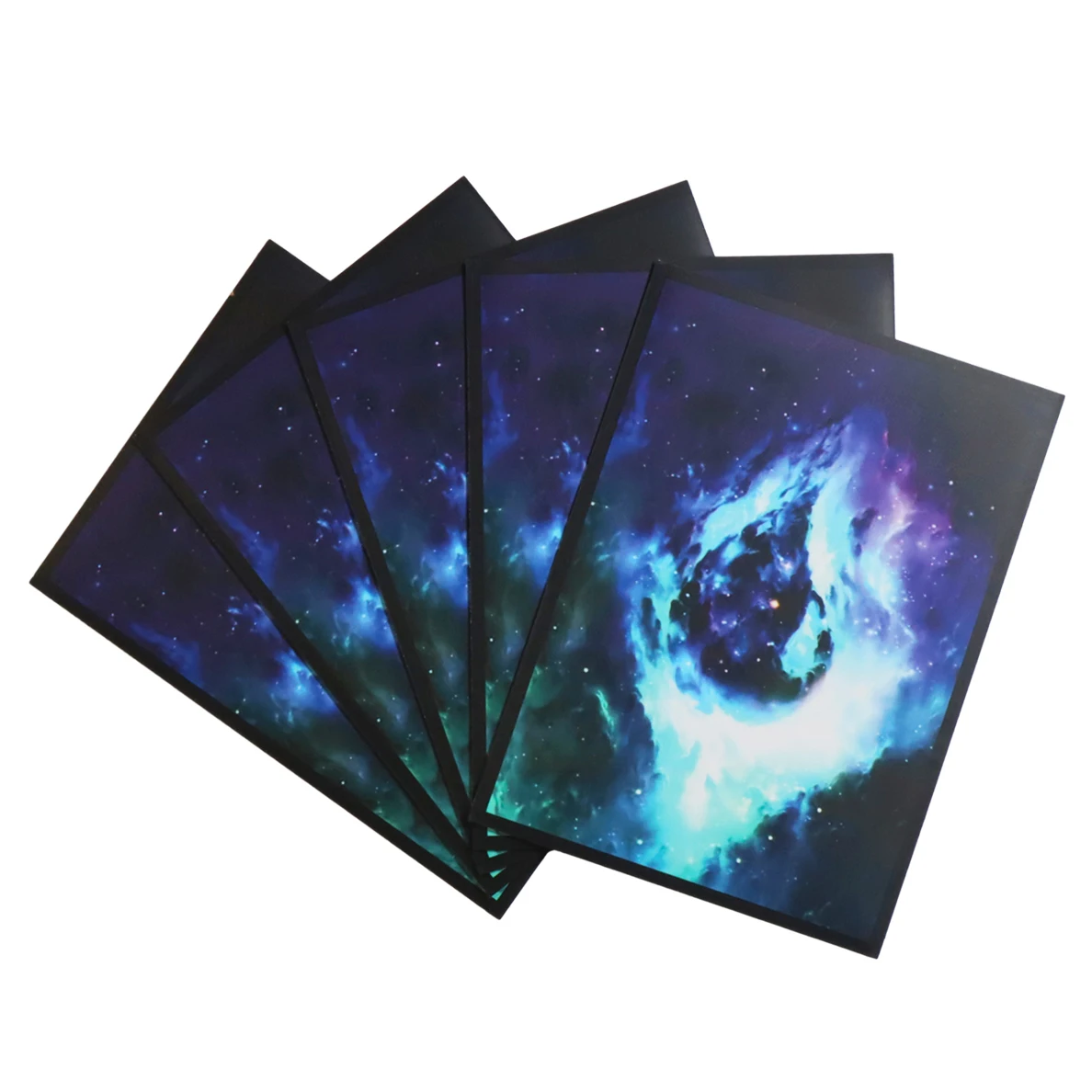 60pcs 66x91mm Standard Size Card Protector Land Board Game Card Sleeves Playing Game TCG Cover Shield Pkm/MTG Island/Forest