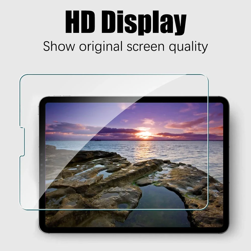 For iPad 10th Gen 10.9 Inch 2022 Tempered Glass Screen Protector A2696 A2757 A2777 Tablet Anti Scratch Clear Protective Film