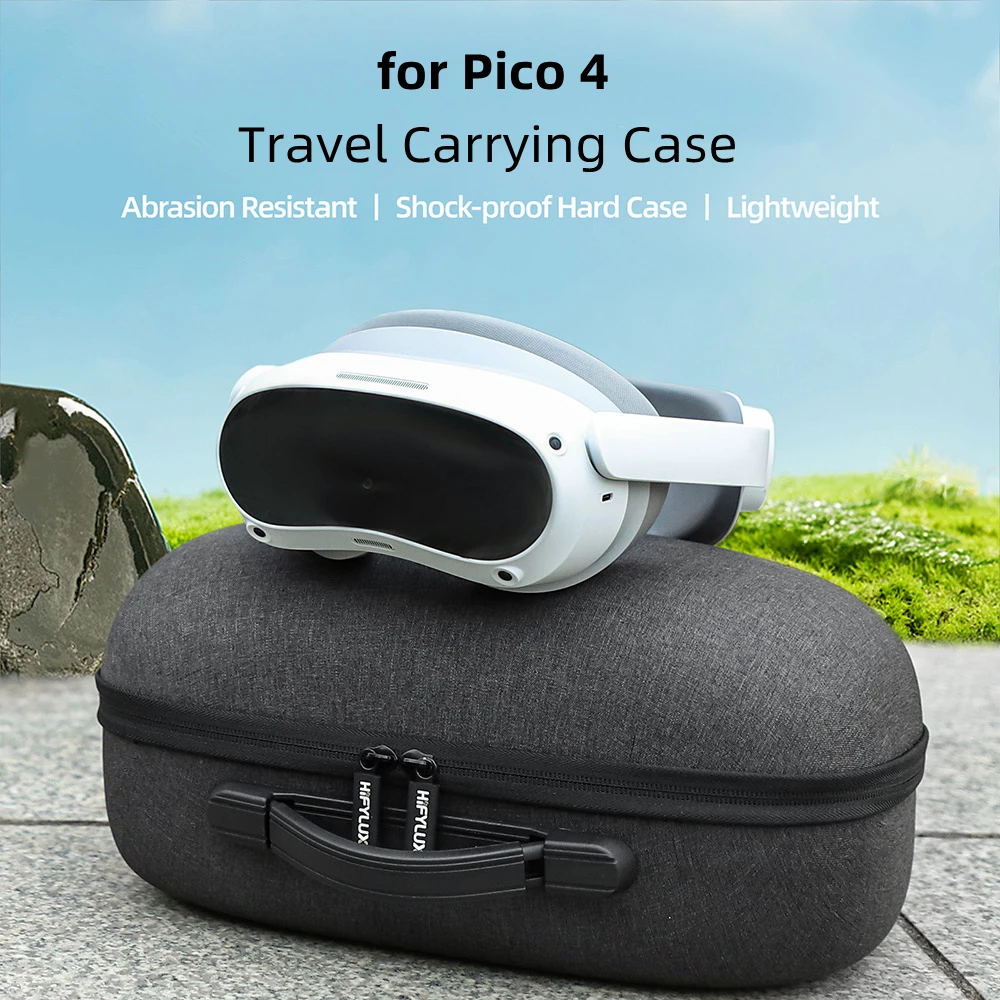 Elite Head Strap Storage Box Per Pico Neo 4 Vr Accessorio Custodia Da Viaggio Eva Scatola Portatile Per Pico 4 Bag Spalla Diagonale