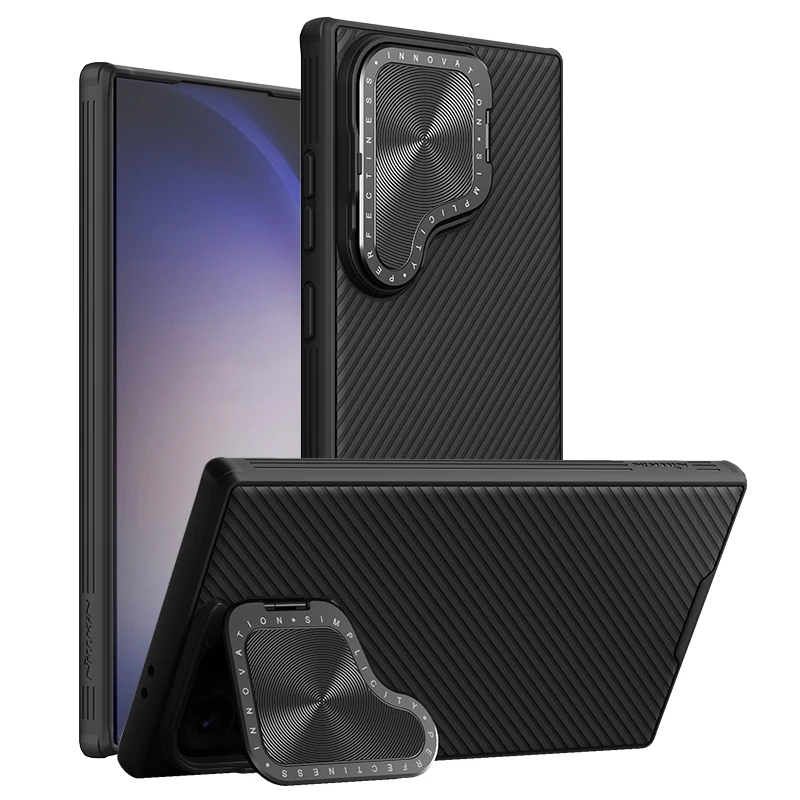 

Для Samsung Galaxy S24 Ультра чехол NILLKIN CamShield Prop защитный кронштейн для камеры чехол для телефона для Samsung S24/ S24 Plus