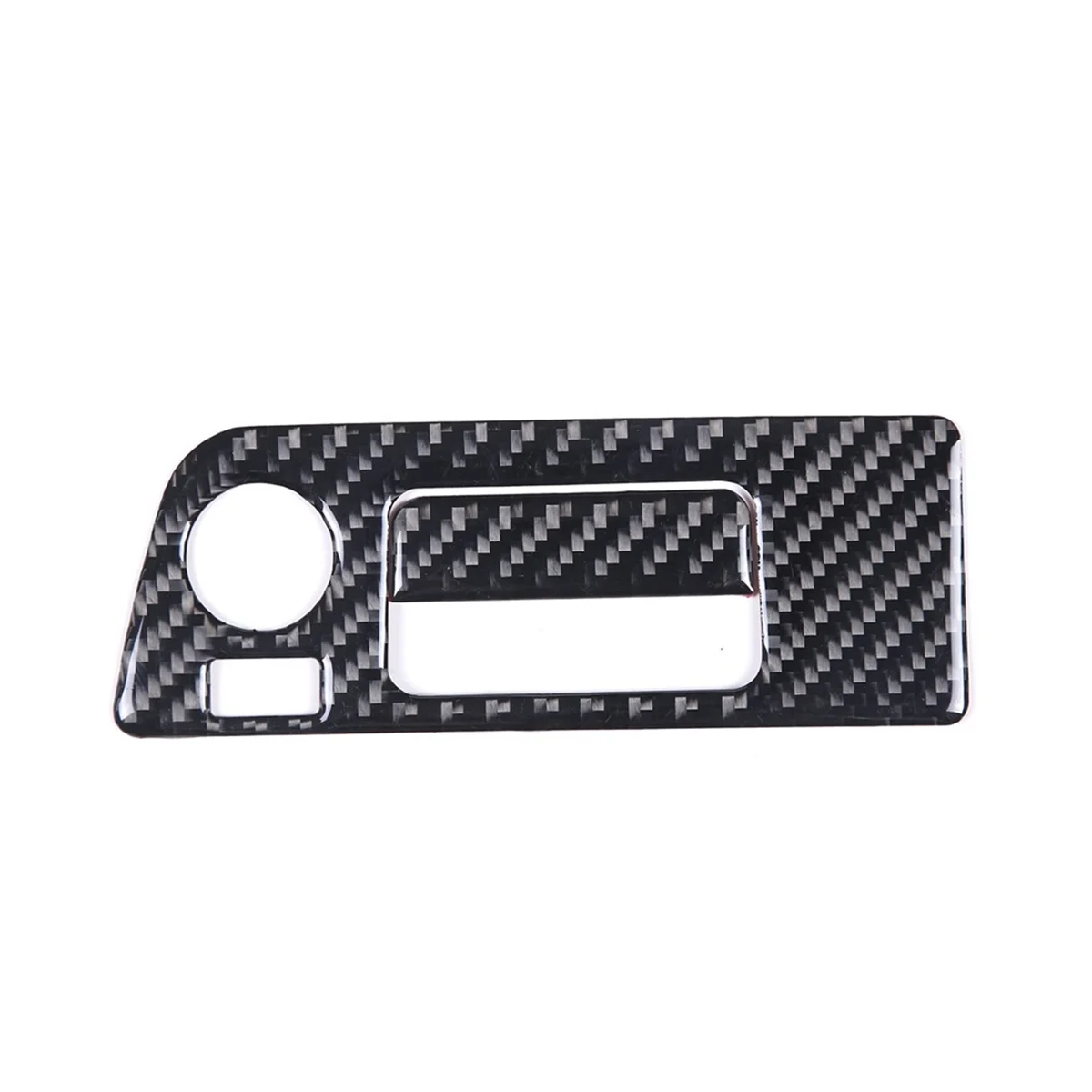 Per Corvette C7 2014-2019 Soft Carbon Fiber Car Headlight Switch Frame Trim Cover Accessori Interni