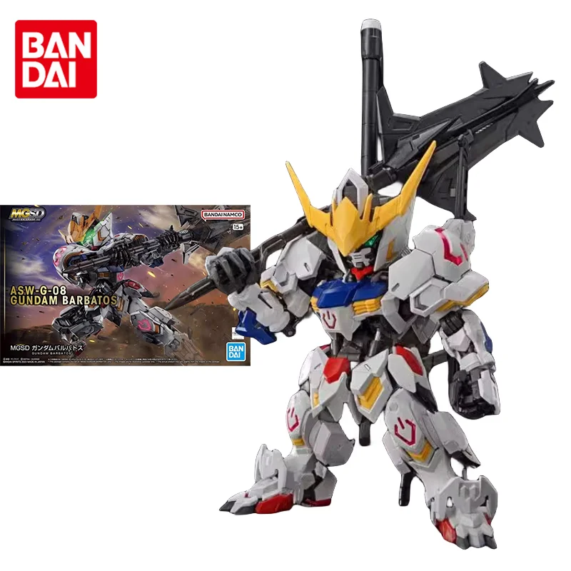 

Оригинальная модель Bandai Gundam в комплекте, аниме-фигурка MGSD, ASW-G-08 GUNDAM, BARBATOS, экшн-фигурки, игрушки для детей