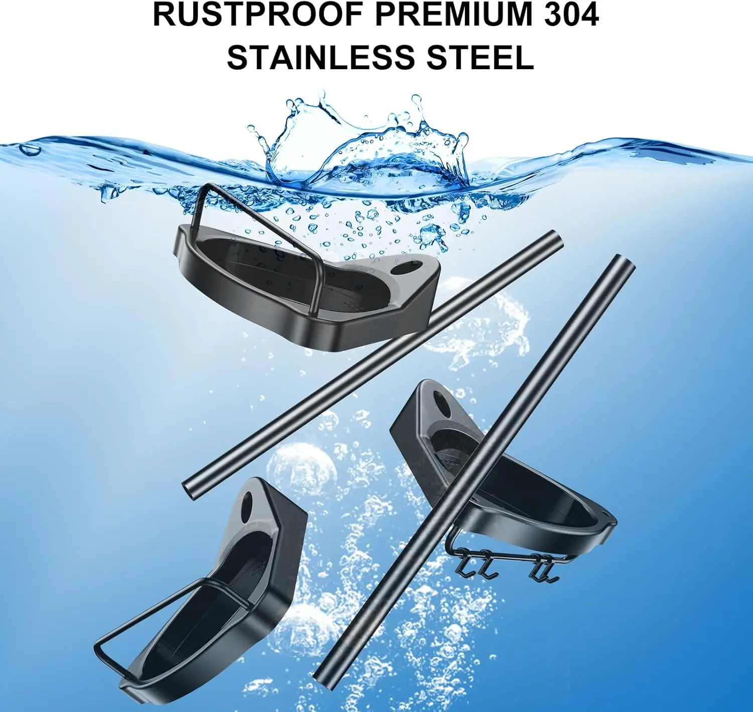 Corner Shower Caddy Tension Pole: Adjustable Stainless Steel Shower Organizer with 4 Tier Shelf for Bathroom Bathtub Tub Shampoo 3
