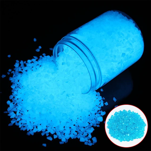 Világító Kövek 300 db/Csomagolás A Sötét Kertben Kavicsos Kő Kőzet Sétány Kerti Pálya Teraszos Udvari Dekoráció