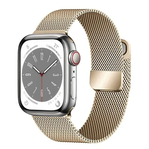 Milanese Loop Metal Double Magnetic Wristband