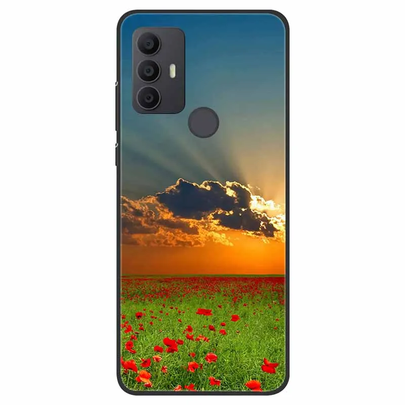 Premium Soft TPU Silicone Landscape Back Case - Universal Fit