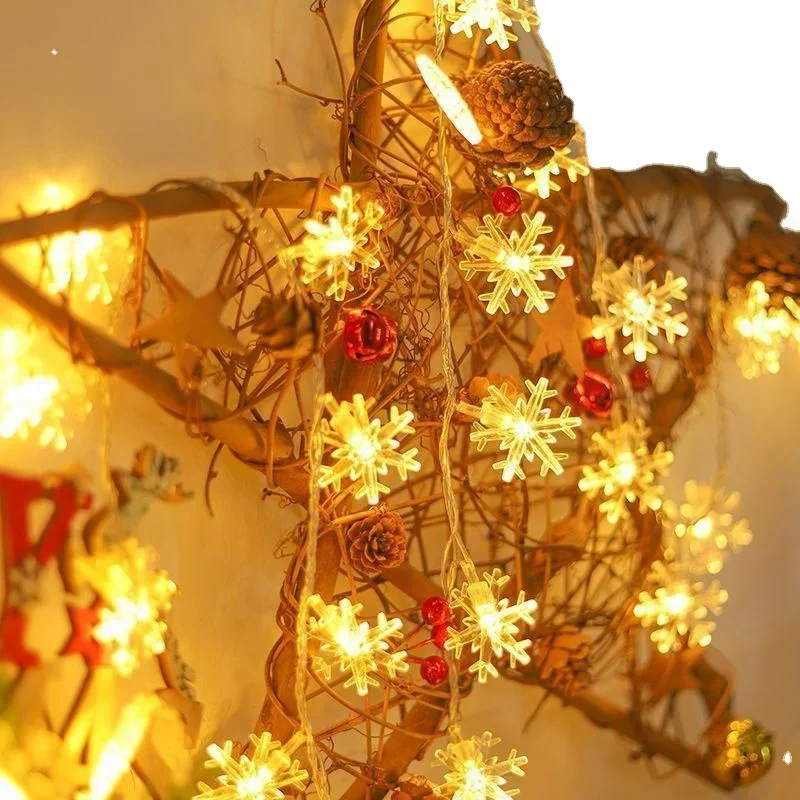 Battery Powered Fairy Lights String Garland for Christmas Holiday