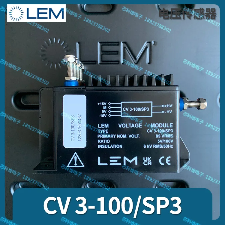La Precisione Del Sensore Di Tensione Lem Cv3-100/Sp3 Cv3-100/Sp3 85V È 0.2%.