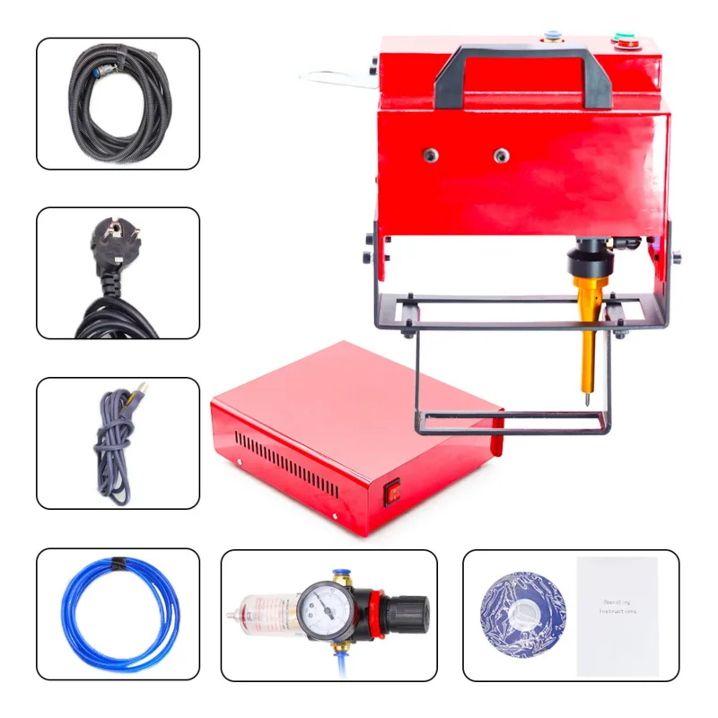 

Portable Engraving*20Mm Hand-Held Pneumatic Marking For Nameplate Cylinder Frame Number Plotter