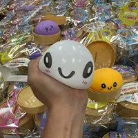 Giant Dumpling Mystery Box: Random Color Glitter Squishy Toy, Maltose Texture Slow Rising Stress Ball, Aesthetic Desk Toys 3