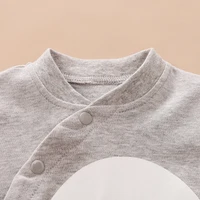 Newborn Clothes Cute Casual Pajamas Cotton Comfortable And Soft Spring And Autumn Long Sleeved 0-12 Baby Jumpsuit+Hat 3