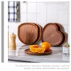 Wooden Heart Shaped Tray Reusable Wood Plate Portable Snack Dish Dessert Cheese Appetizer Salad Fruit Storage Tray For Home Use 3