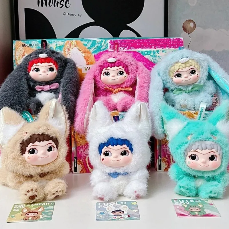 Letsvan Wakuku Fox and Bunny Trick Or Treat Series Blind Box Fox