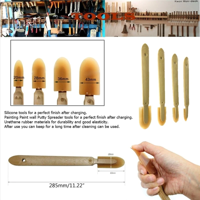 Handy Caulking Tool set Sealant Finishing Tool set Multi Purpose Tool Set Convenient for Removal Cleaning & Shoveling Dropship