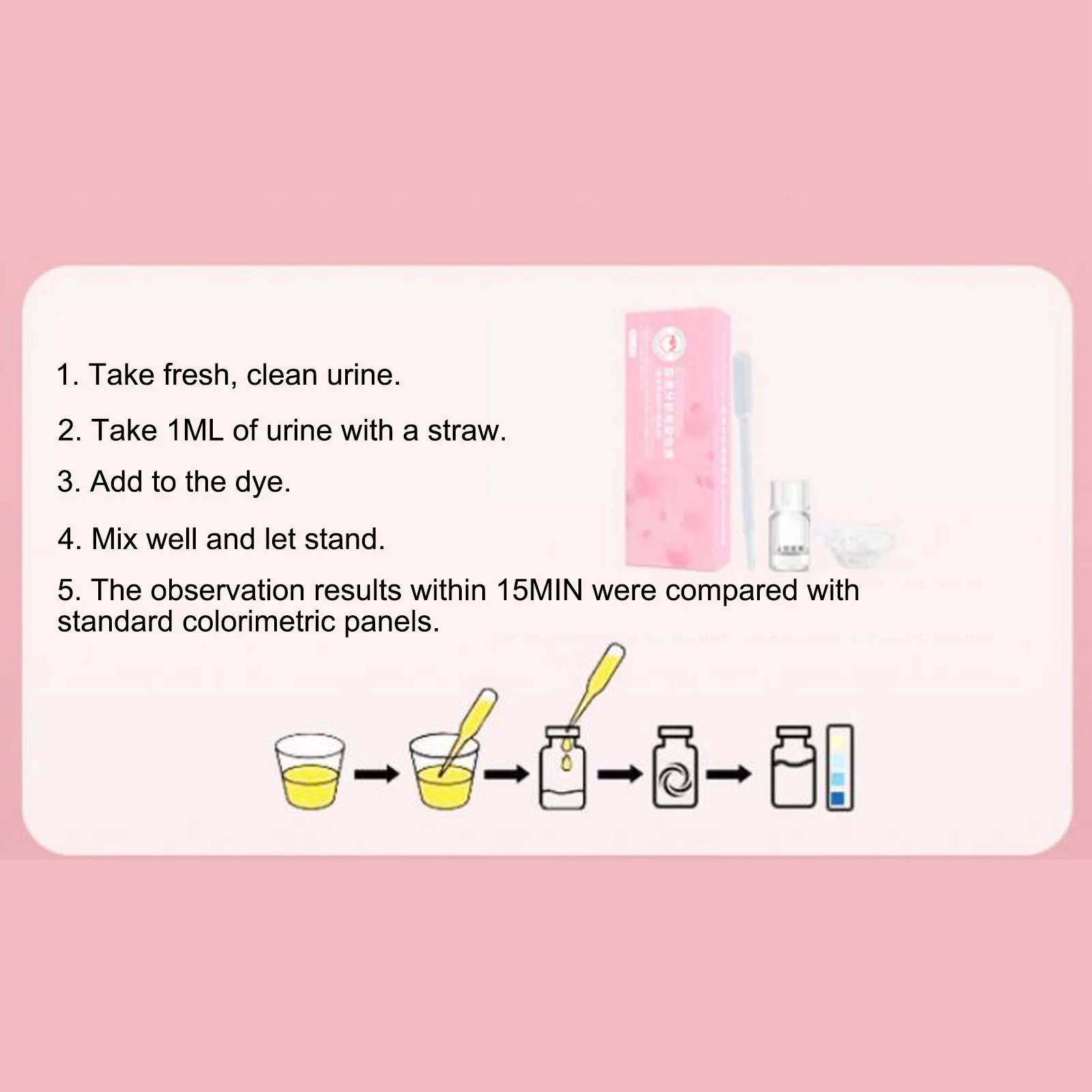 HPV Test Kit Home HPV Test Kit Quick Self Test Tool Easy To Operate Convenient Accurate Portable Staining Solution For Men Women