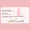 Home HPV Test Kit Quick Self Test HPV Test Tool Easy To Operate Convenient Accurate Portable Staining Solution for Men Women 5