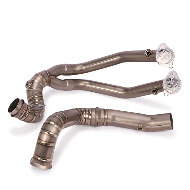 Titanium Alloy Slip On For Duke790 DUKE 790 All Years Modifed Escape Motorcycle Full System Exhaust Front Middle Link Pipe - - Racext 6