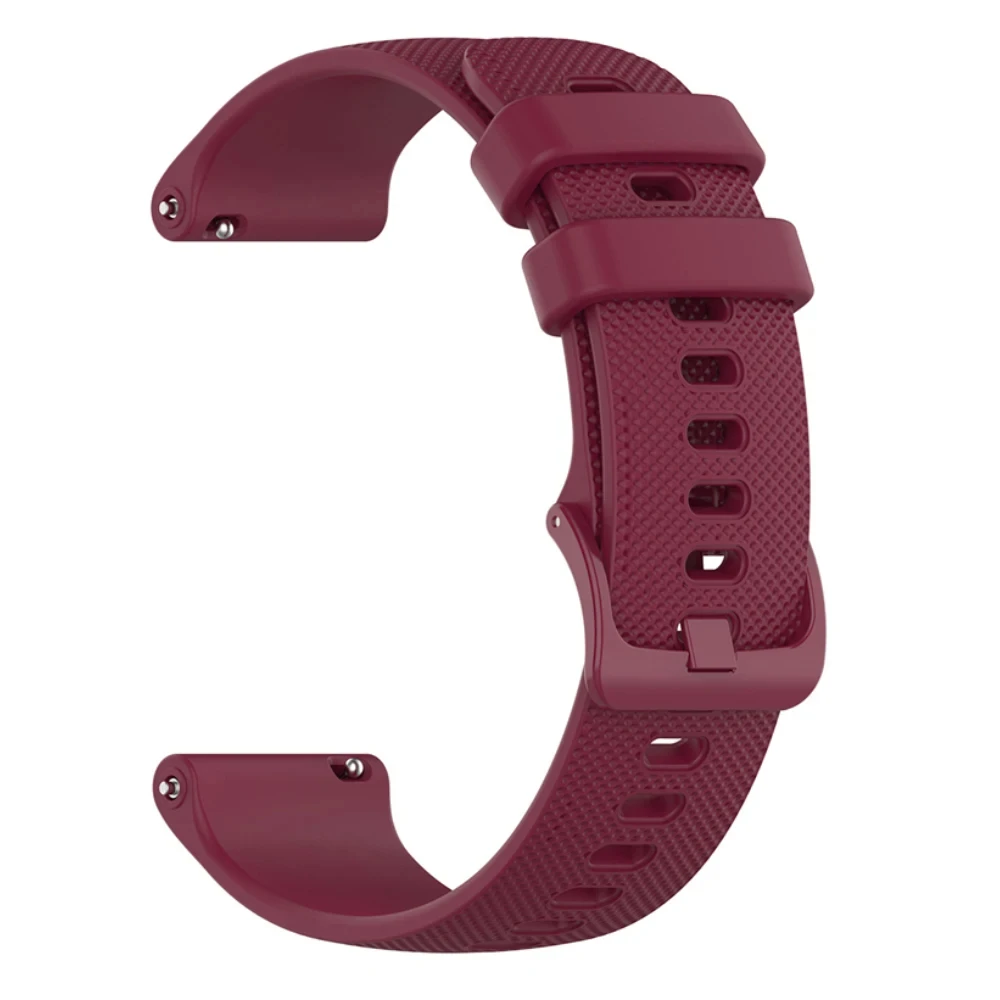 Premium Silicone Strap - 20mm/22mm Fitness Smartwatch Bracelet Wristband