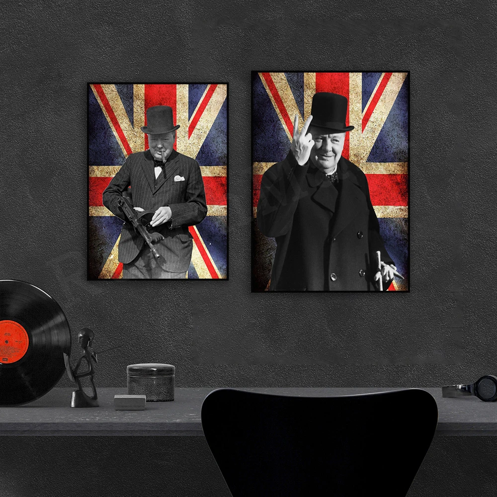 Stampa Winston Winston, La Nazione Ha Bisogno Di Te Poster Della Corona Regalo Stampa Poster Stampa Della Decorazione Della Parete Di Winston