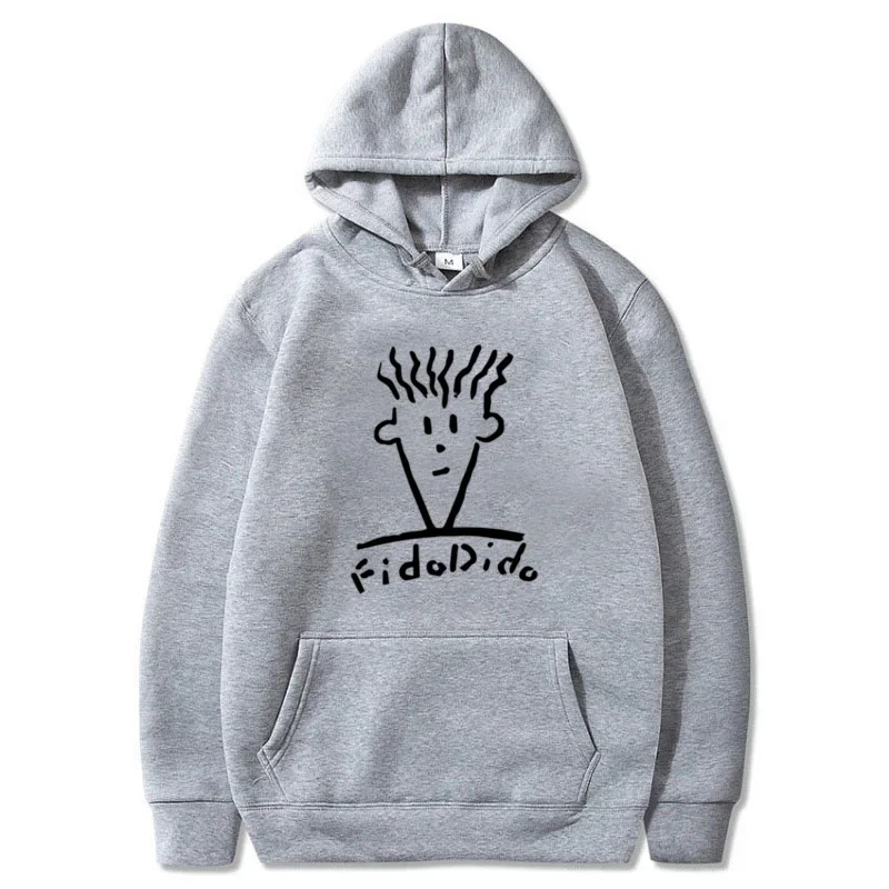 Autumn and Winter Casual Fashion Hooded Sweatshirt Men's Hooded Sweatshirt Fido Dido Popular Drink Print Streetwear Clothes 6