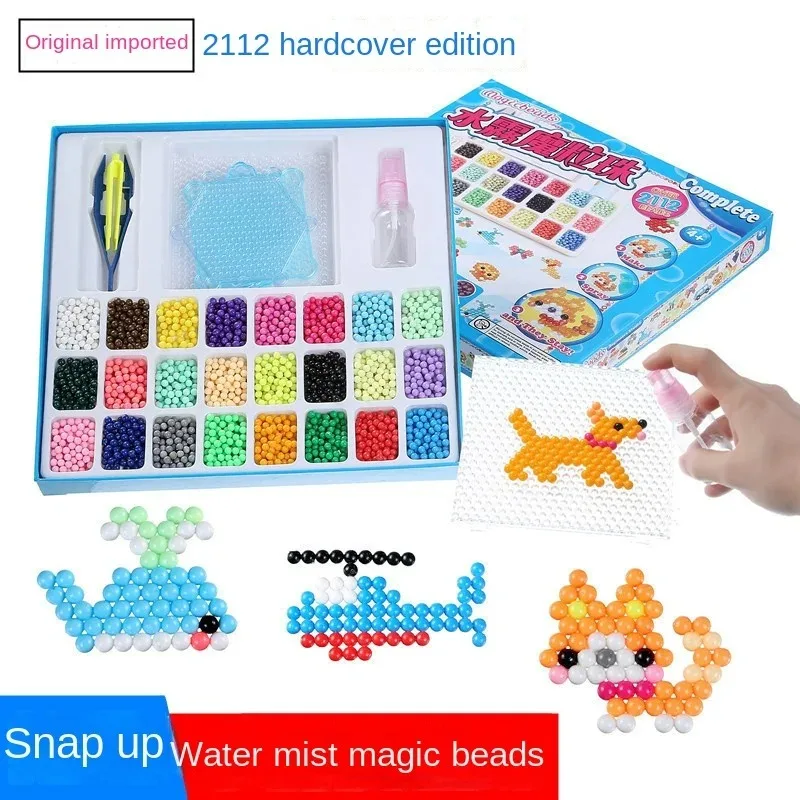 DIY 워터 스프레이 비즈 세트, 3D 수제 매직 아이 장난감, 리필 비즈 퍼즐, DIY 선물, Buy30PCs, 5PCs 구매 100PCs, 20PCs