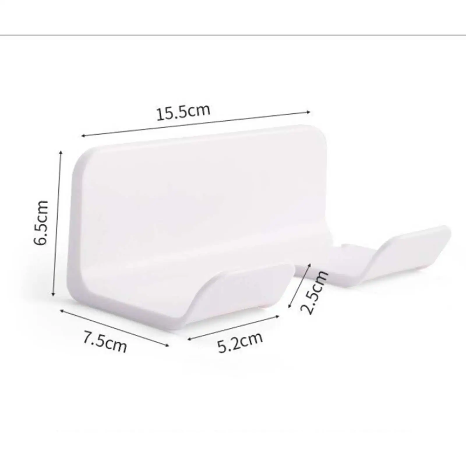Universal Hair Dryer Holder Storage Bracket Hair Dryer Organizer No Drill Storage Rack for Bedroom Wall Hotel Bathroom Home