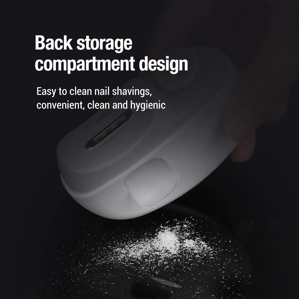 Electric Nail Clippers For Adult Baby Automatic Nail Clipper Trimmer Cutter Fingernail Toe Scissor Pedicure Manicure Polishing