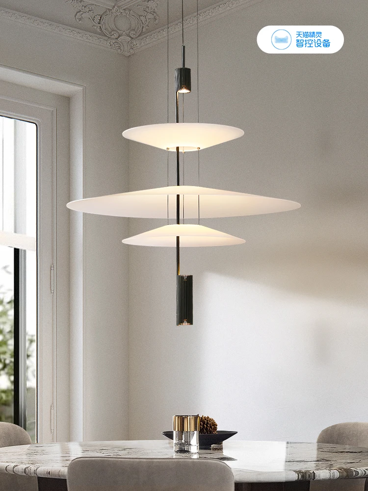 

Modern minimalist restaurant chandelier creative art personality bar UFO chandelier