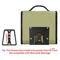 Support de sac de transport avant de vélo pliant, support de sac pour Brompton Dahon, adaptateur de montage de support avant, accessoires de vélo de cyclisme 5