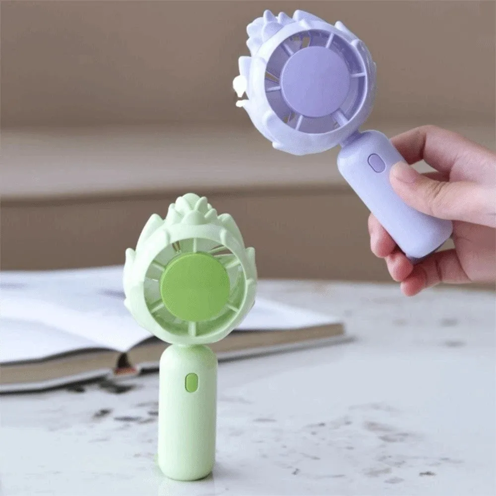 고속 USB 충전식 핸드 팬 USB 충전식 소형 고속 핸드 팬 3.7V500mAh 가정용 휴대용 터보 미니 팬