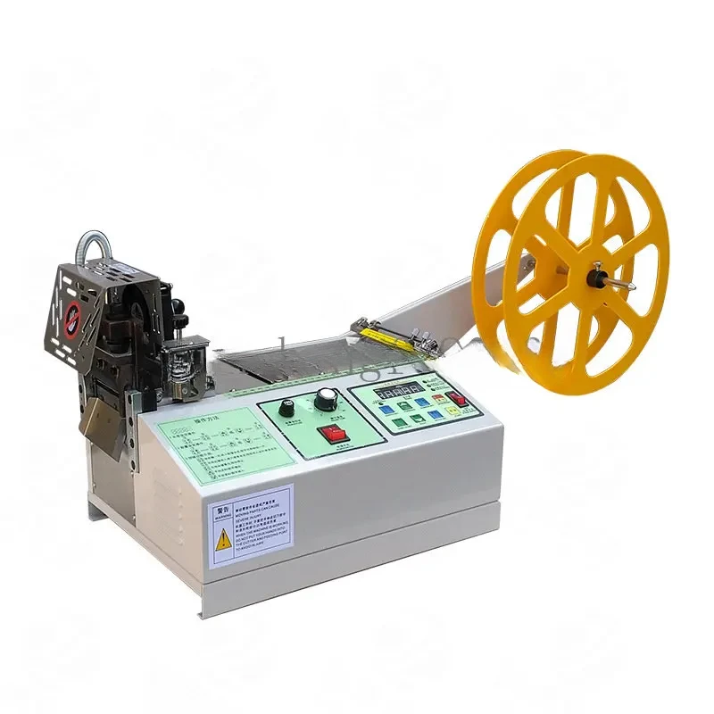 

For Microcomputer Automatic Tape Webbing Satin Ribbon Elastic Band Ribbon Shoelace Guillotine Cutting Special-Shaped Machine