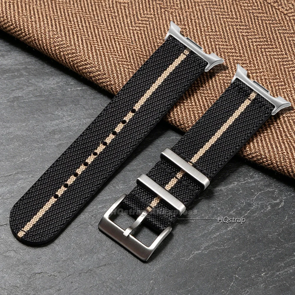 Sport Nylon Canvas Strap - Soft Replacement Wrist Band