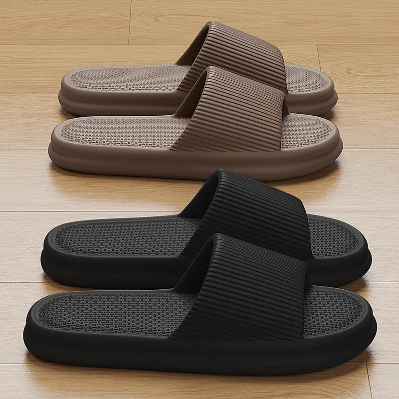 Big Size 36-49 Home Slippers Women Fashion Casual Shoe Soft Sole EVA Comfort Beach Sandals Non-Slip Flip Flops Indoor Men Slides 6