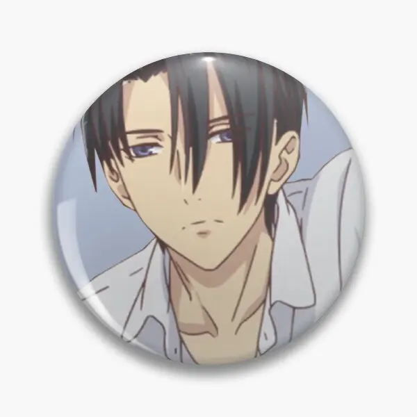

Hatori Sohma Soft Button Pin Badge Fashion Lover Brooch Jewelry Gift Funny Cartoon Clothes Cute Decor Lapel Pin Creative Hat
