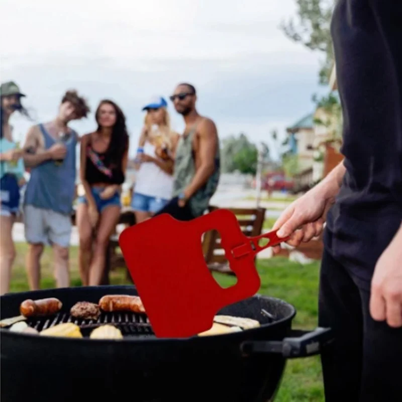 Barbeque Grill Plastic Hand Fan Charcoal Barbecue Fans Grilling Hand