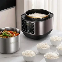Midea 6L Pressure Cooker Low Salt Series Intelligent Rice Cooker 2 Inner Pots Electric Pressure Cooker Kitchen Multicooker 220V 2
