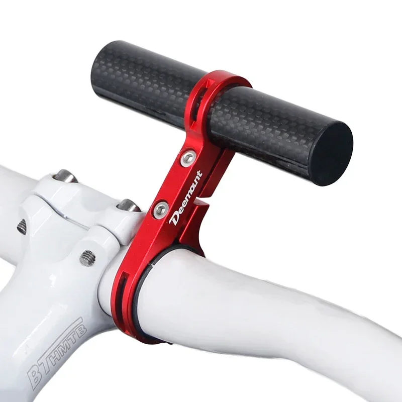 Bicycle Handlebar Extended Bracket Bike Headlight Mount Bar Computer Holder Lantern Lamp Support Rack Alloy Fiber Stand bicycle accessories bicycle handlebar bicycle handlebar extender bicycle handlebar extension bicycle bracket