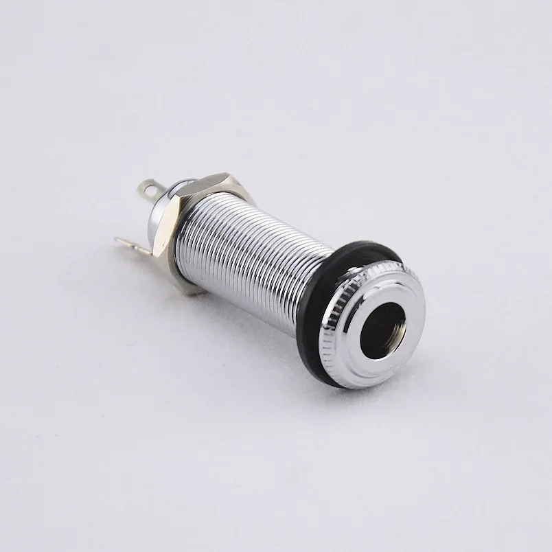 Guitar Tool 1 Piece GuitarFamily Stereo Long Threaded Output Jack Electric Guitar Bass