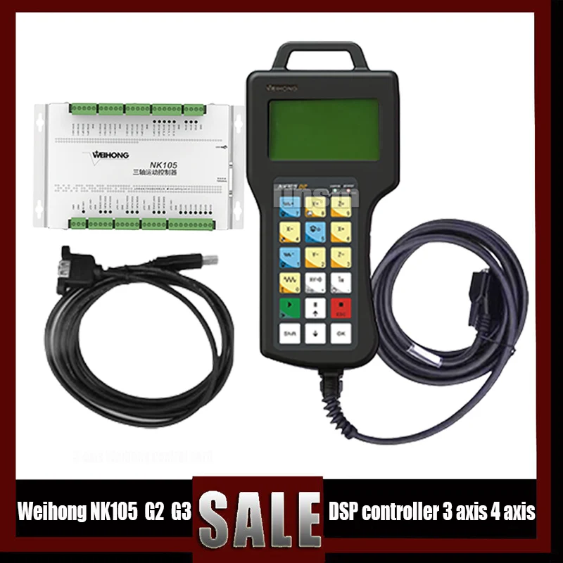 Original Nk105 G2 G3 Dsp Offline Controller 3 Axis 4 Axis Weihong