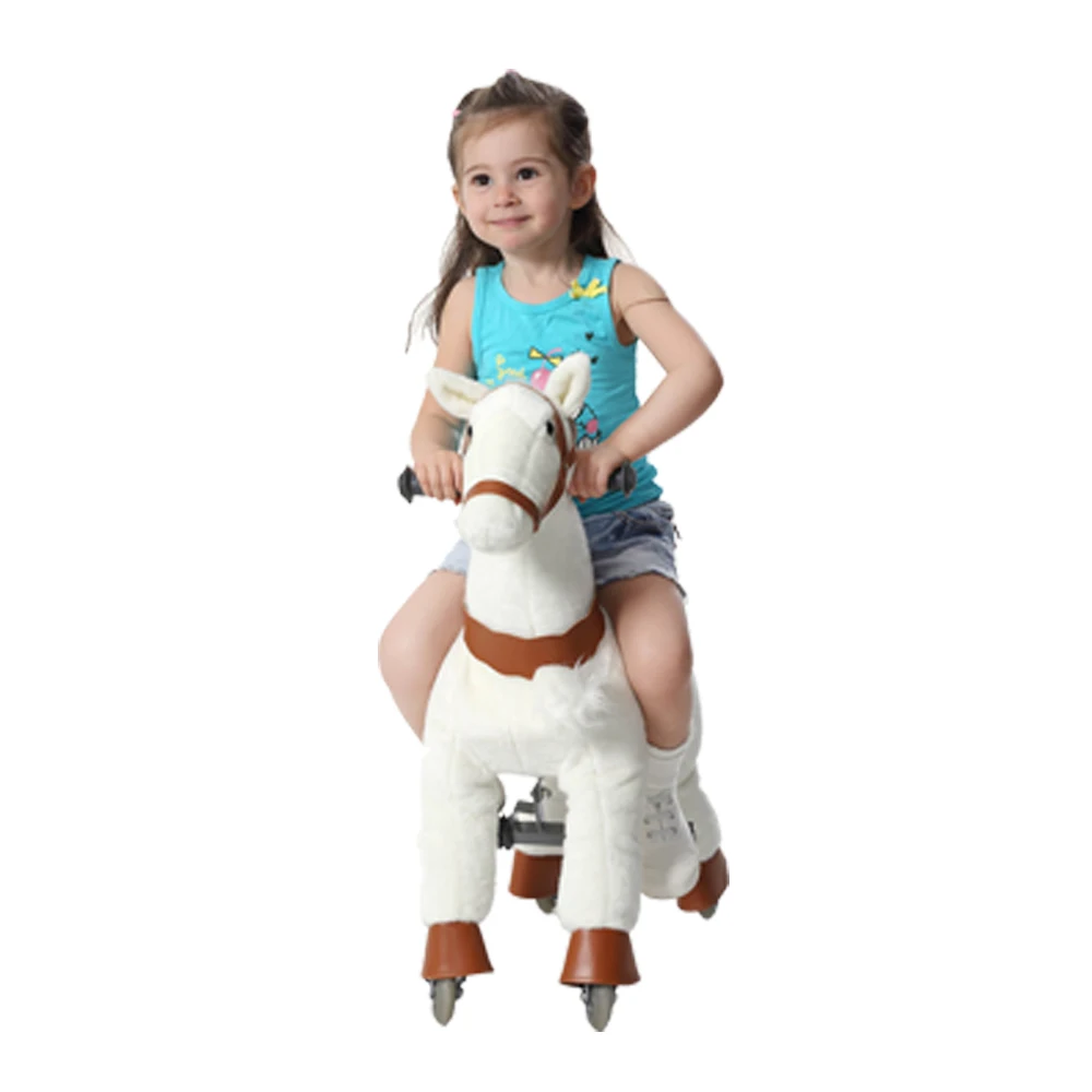 8-14 Years M Size Walking Mechanical Unicorn Riding Machine Horses toy
