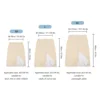 Adult Diaper Skirt Diaper Skirt Washable Cotton Cloth Wearable Incontinence Bed Pad for Adults Elderly Khaki Snap Button Type 5