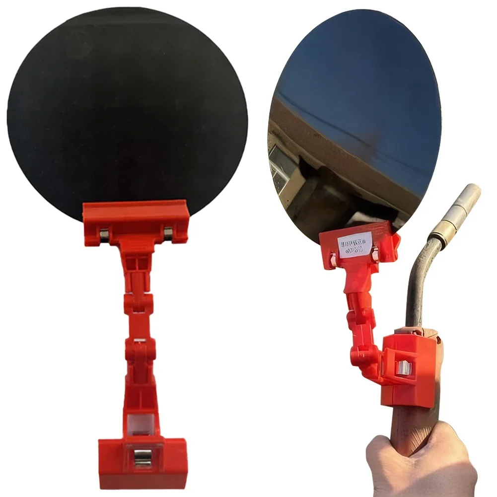 Clip-On Handheld Welding Cover Adjustable Angle Protective Shield Welding Eye Protection Safety Gear for Torch