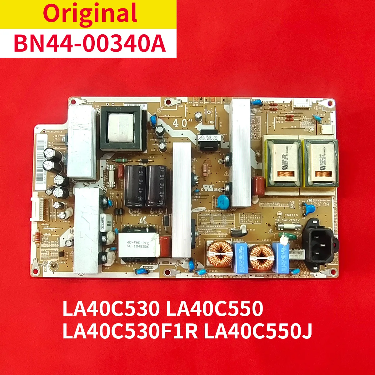 Test Working BN44-00340A I40F1-ASM BN44-00340B Power Board Good Quality for LA40C530 LA40C550 LA40C530F1R LA40C550J